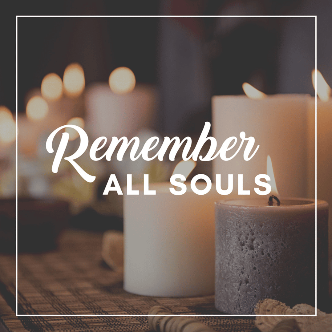 Lighted candles