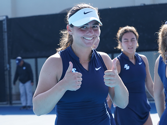 USD women's tennis