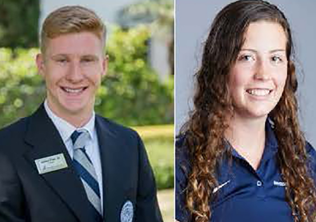 Anthony James Pala, Clare Adams - 2020 Alcala Award winners