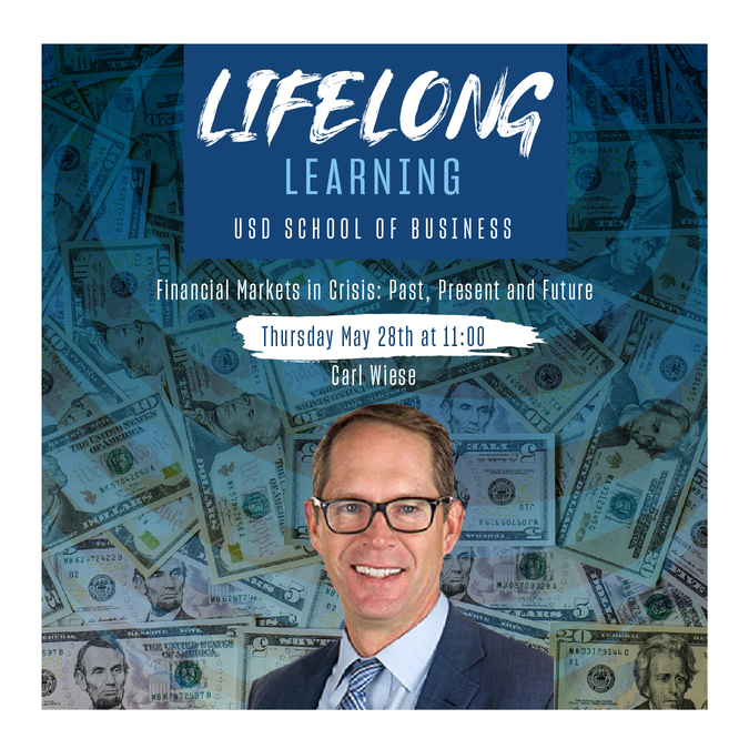 University of San Diego Lecturer in Finance Carl Wiese presents in Lifelong Learning series