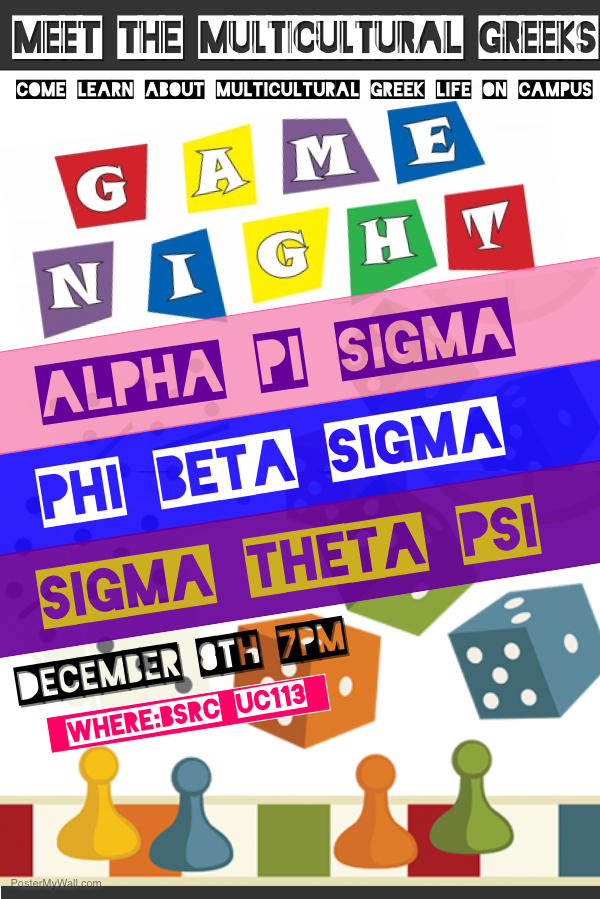 Meet the Multicultural Greeks!