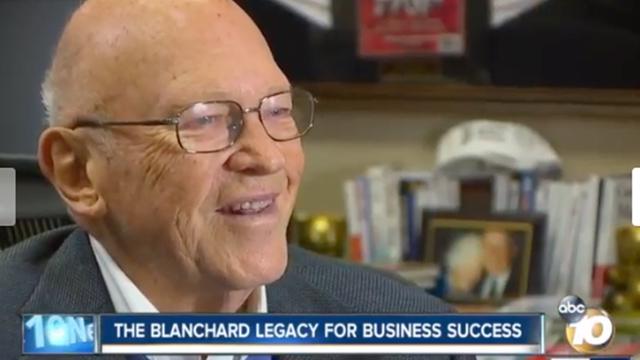 Ken Blanchard, CEO and founder of The Ken Blanchard Companies, interviewed by ABC 10