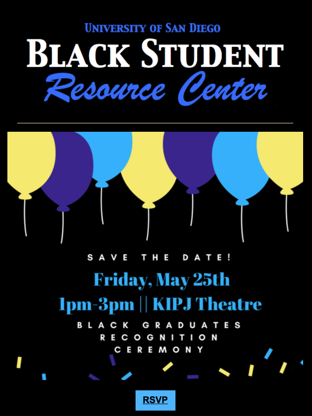 Black Recognition Ceremony Flyer- Save the Date :Friday, May 25th