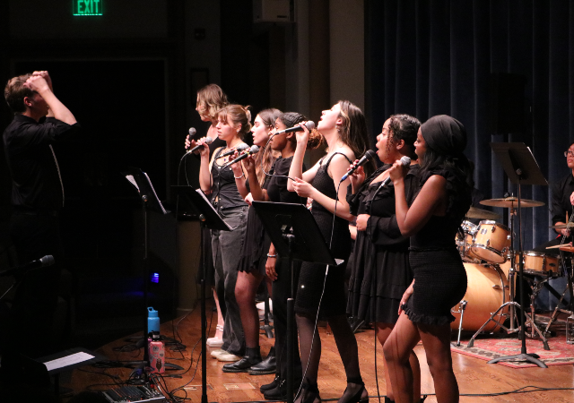 USD Jazz Ensemble performs in the IPJ Theatre