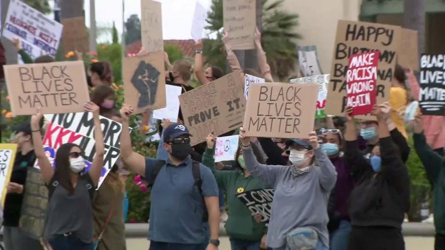 BLM protest