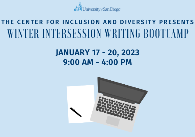 Winter Intersession Writing Bootcamp