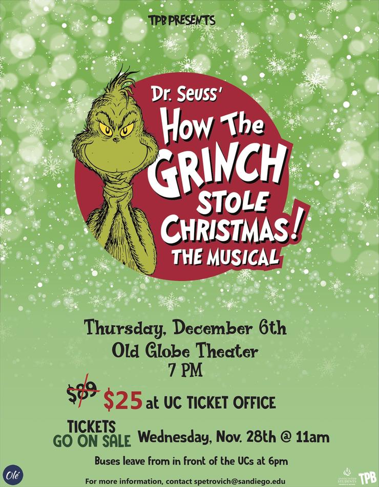Flyer for The Grinch