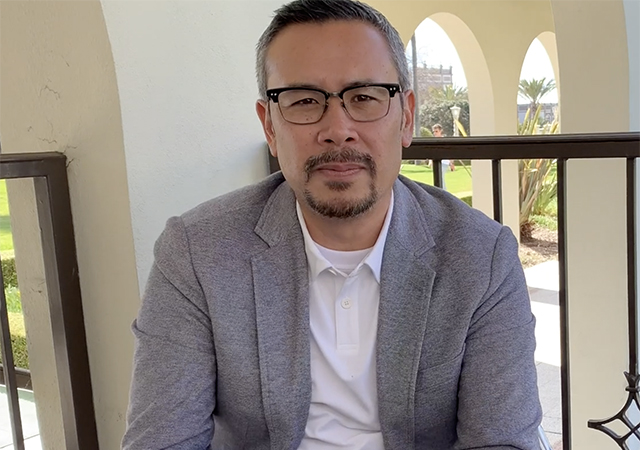 Chris Nayve is a recipient of Campus Compact's 2020 Nadinne Cruz Community Engagement Professional Award.