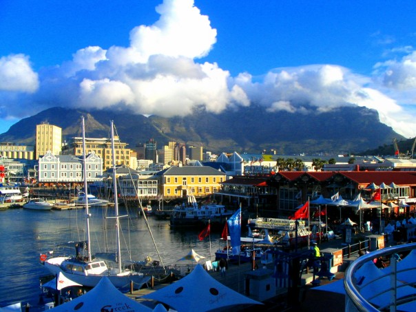 A scenic picture of Capetown
