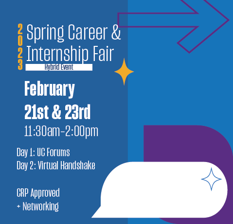 Virtual Spring Career and Internship Fair