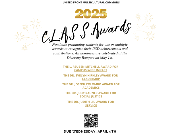 FQR code for CLASS Award nominations 