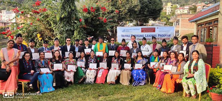 Nepali Emerging Leaders Program Graduation
