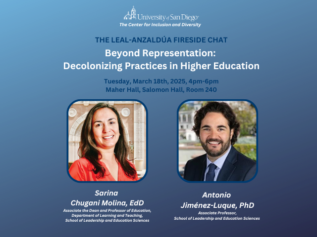 Spring 2025 Leal-Anzaldúa Fireside Chat
