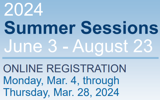 Summer Sessions 2024 Flier