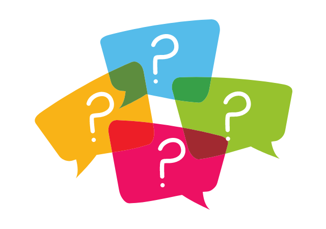 question marks