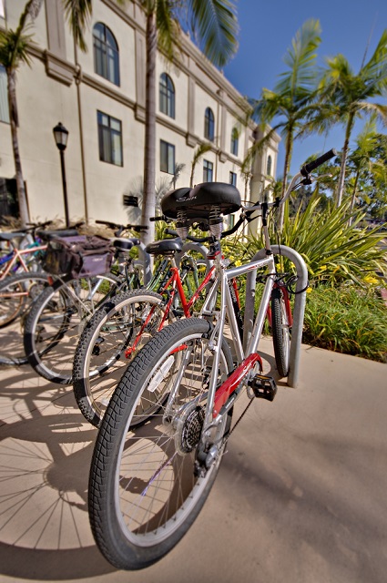 Bikes at USD