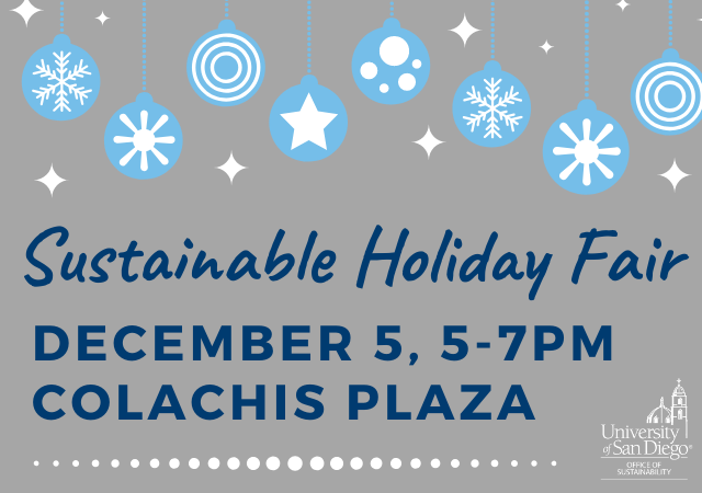 Sustainable Holiday Fair Thurs Dec 5, 5-7 @ Colachis Plaza