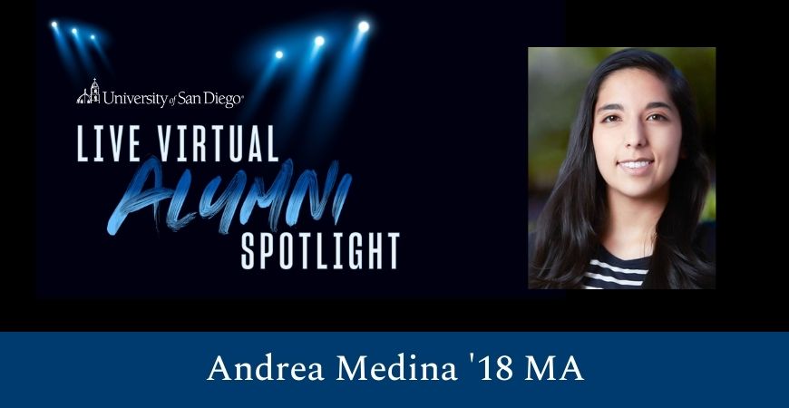 Andrea Medina '18 MA