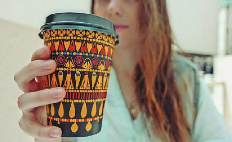 disposable coffee cup