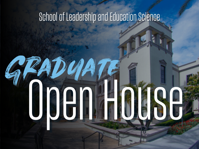 Campus Event - CANCELLED: English Open House – USD News Center