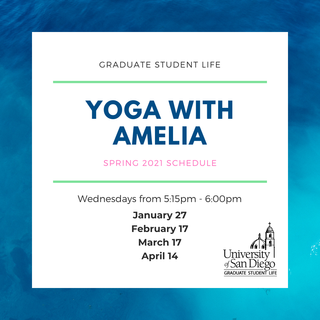 Decorative Flyer: Blue water background with white square overlay, blue and green text with title and dates