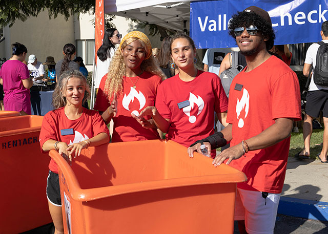 photo of Ole Weekend staff ready for move in