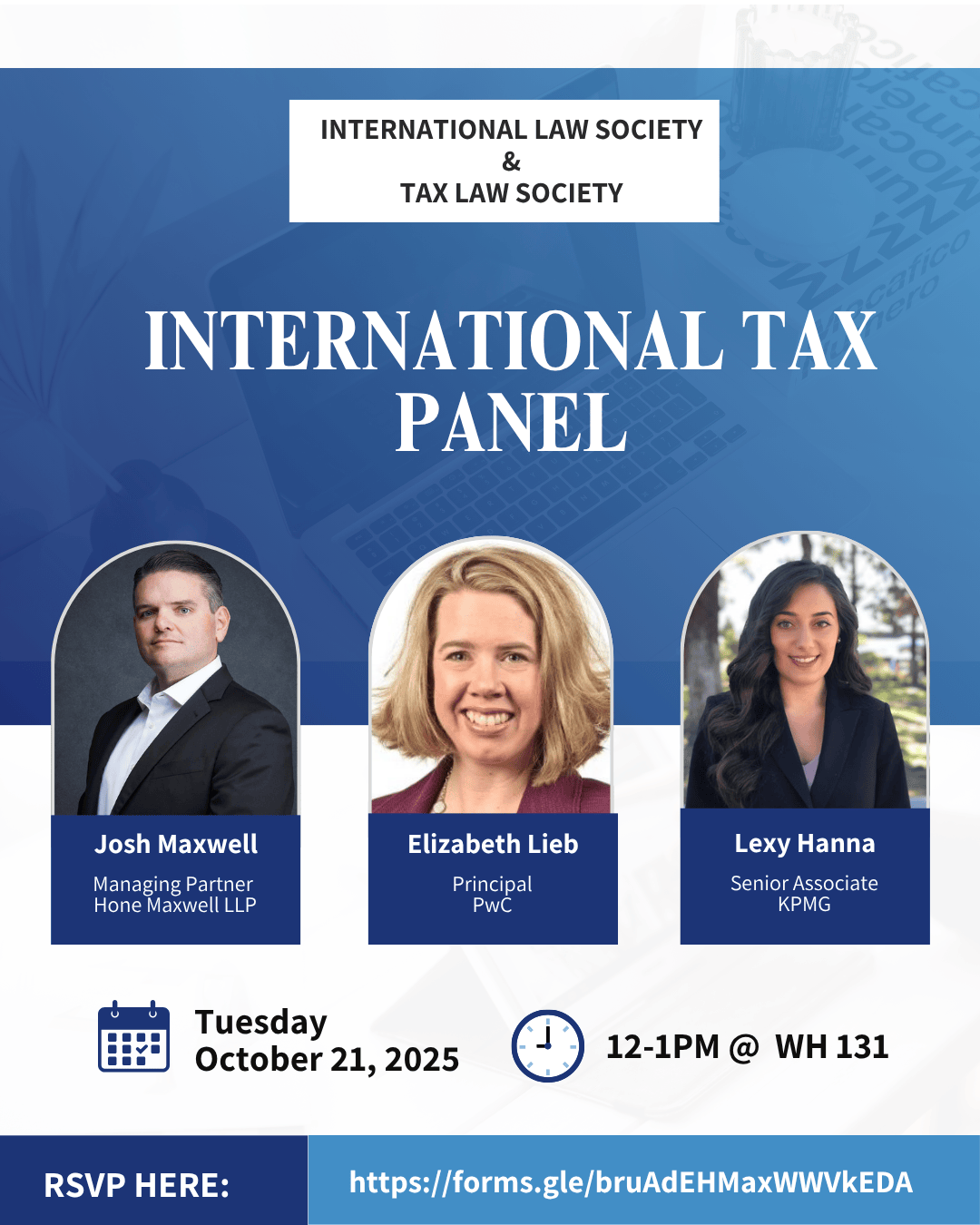International Tax Panel flyer