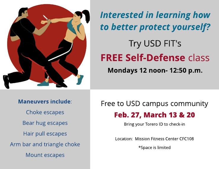 Self-Defense Training Flier 
