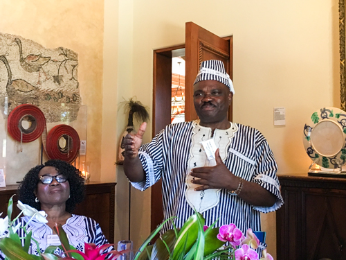 Judge Roosevelt E. Willie at the Lerach Luncheon