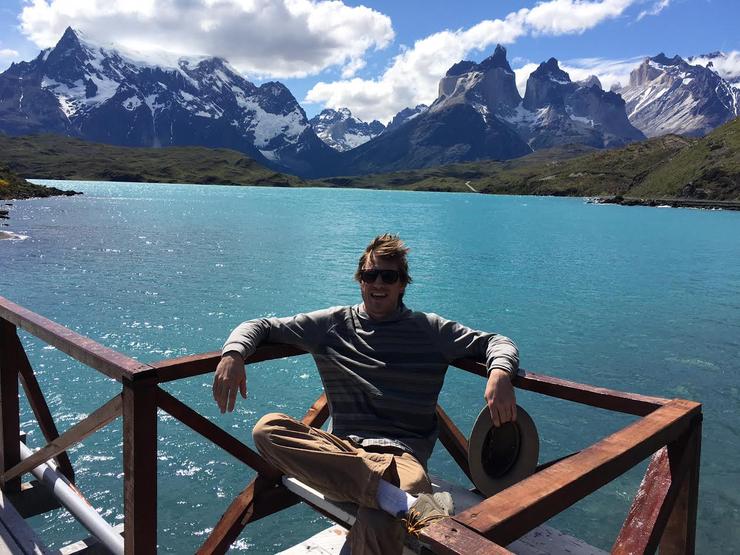 History Alumnus, Ryan Lee, in Argentina
