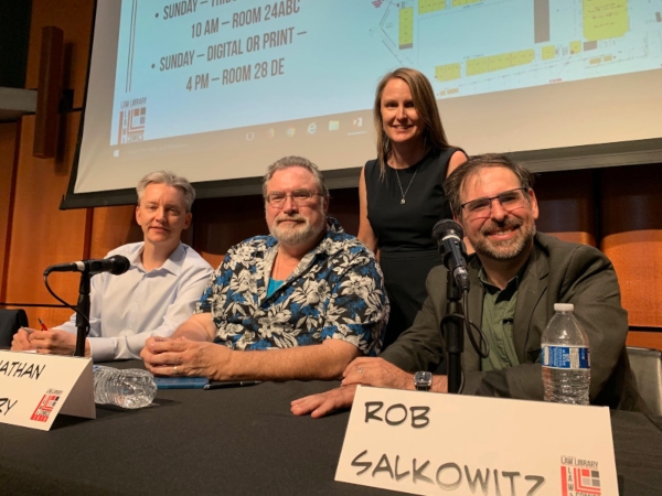 Professor Lisa Ramsey and the panel