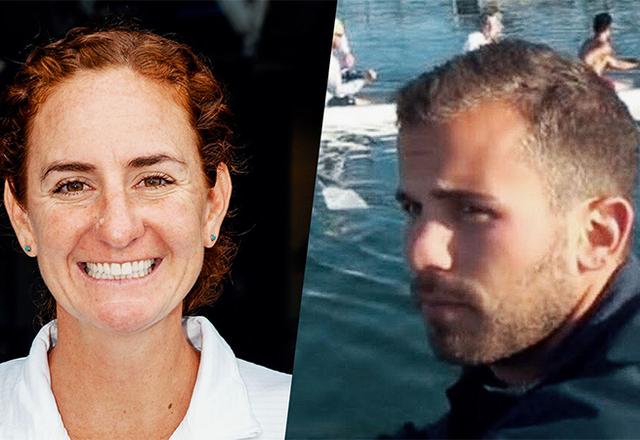 New Rowing head coaches: Stesha Carlé (W) and Ben Hise (M).