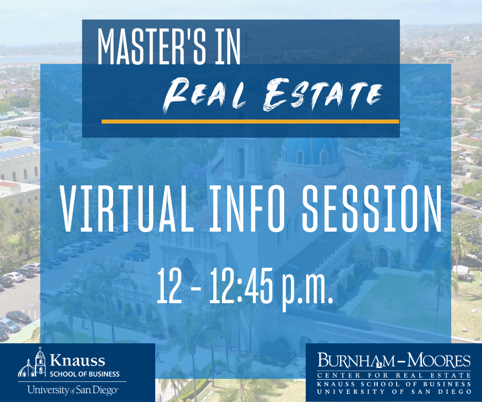 Campus Event Master's in Real Estate Information Session