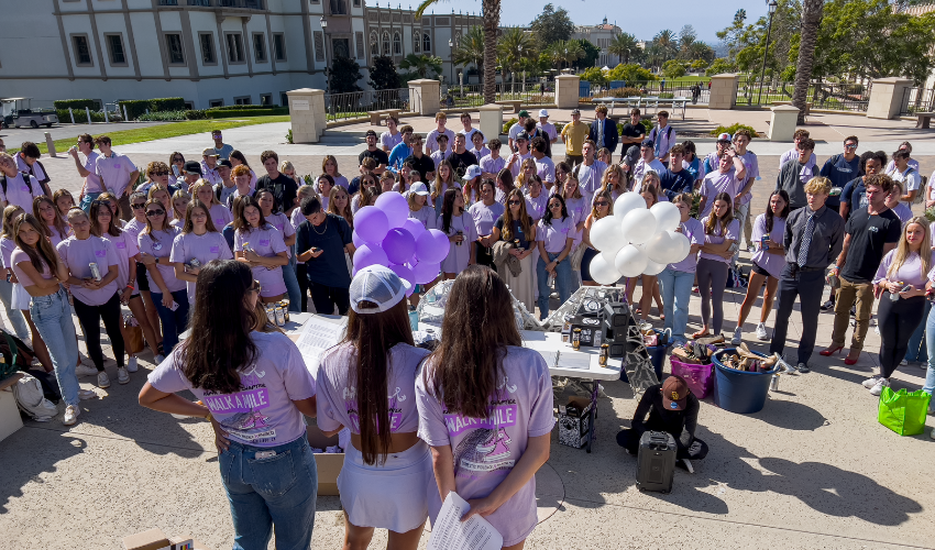 Alpha Chi Omega’s Walk a Mile Event Brings Awareness to Domestic