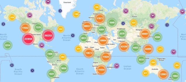 Readership map