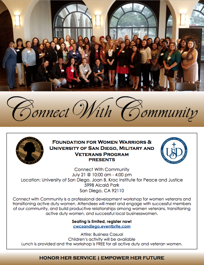 Connect with Community Flyer