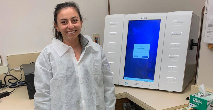 Alumna at GenMark Diagnostics