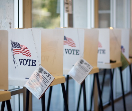 Voting booth