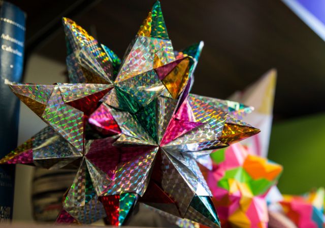 Origami in the Department of Mathematics. 