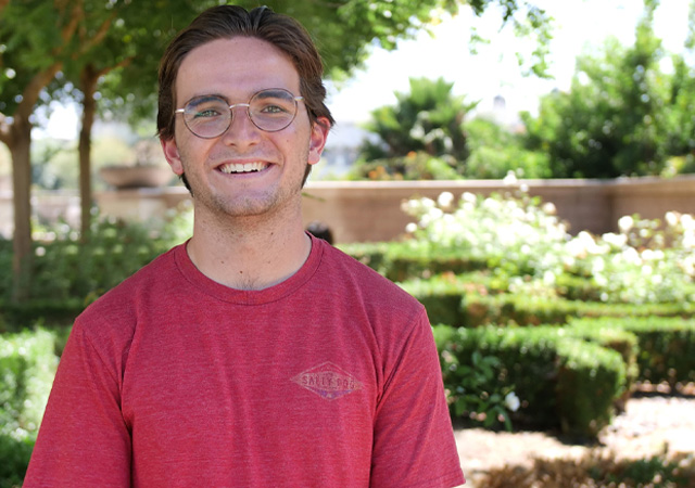 Image of Ryan Morreale behind SOLES