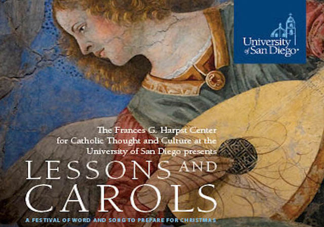lessons and carols angel image