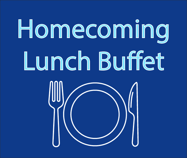 homecoming lunch buffet at restaurant