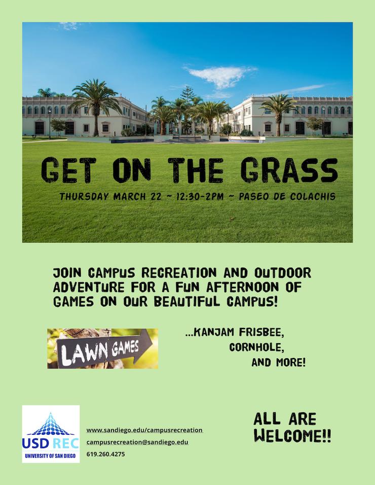 Get on the Grass Event