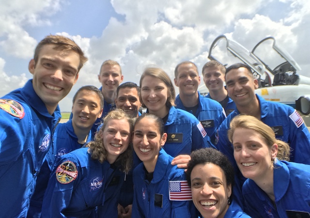 2017 NASA astronaut class selfie