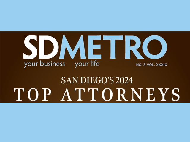 SD Metro's 2024 Top Attorneys