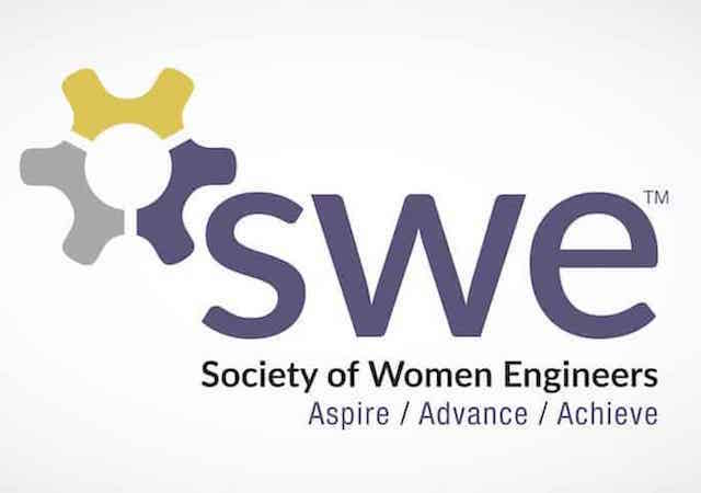 Society of Women Engineers event logo