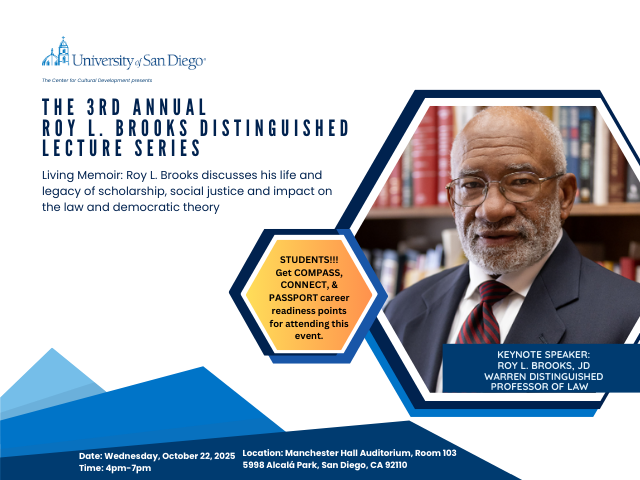 2025 Roy L. Brooks Distinguished Lecture Series