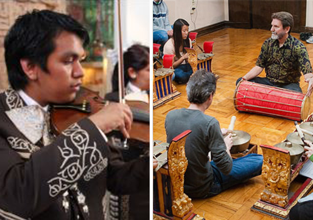 Gamelan and Mariachi