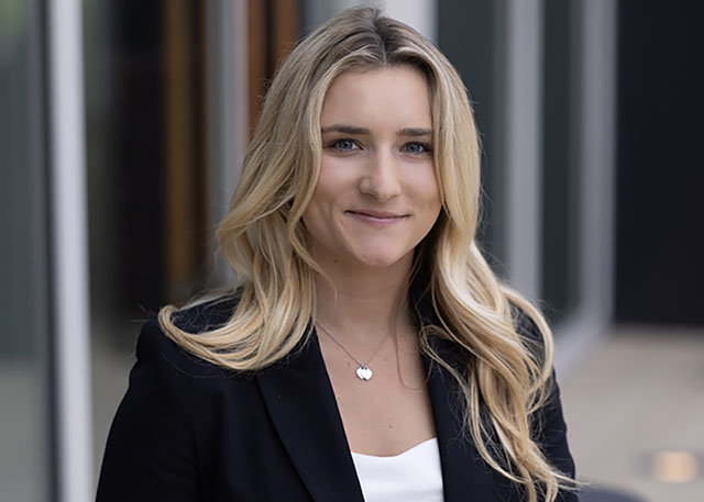 Image is of Carly Ross '23