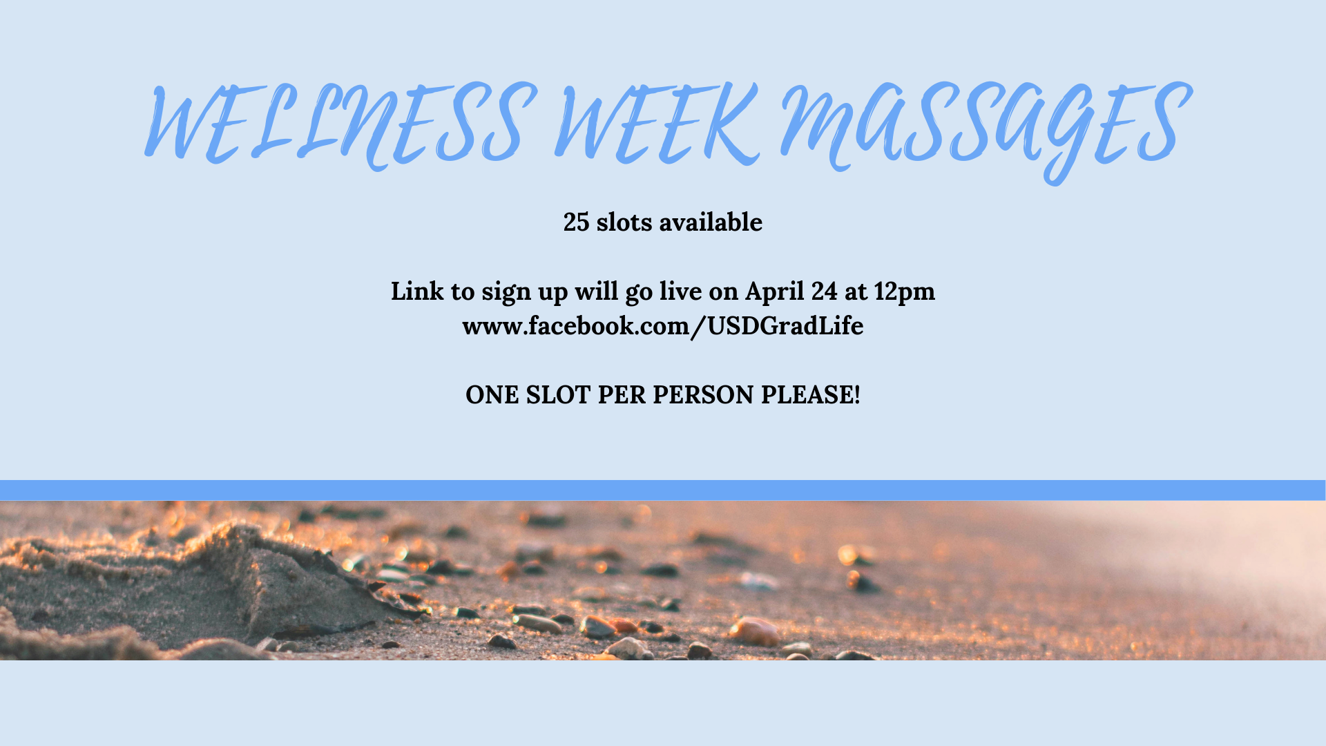 Flyer for Therapeutic Massage Appointment